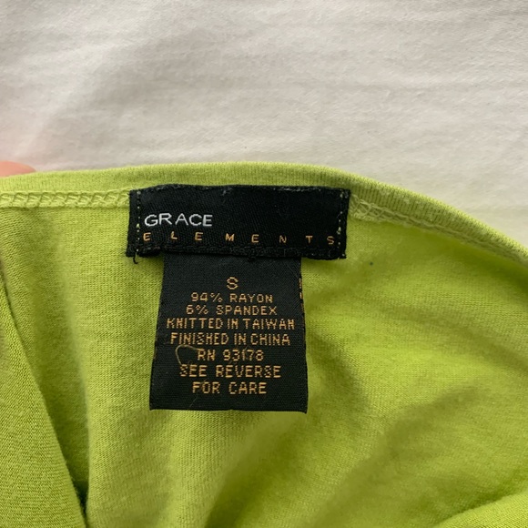 Y2K embellished green tank top - Picture 2 of 4